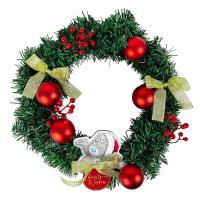 Christmas Wishes Me to You Bear Wreath Extra Image 1 Preview